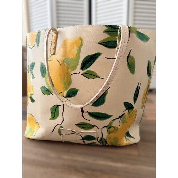kate spade new york Handbags - Kate Spade Large Lemon Print Tote Bag - Iconic Botanical Design